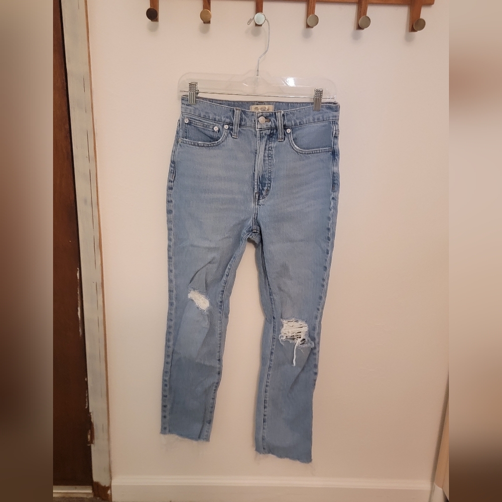 Madewell The Perfect Vintage Distressed Jeans